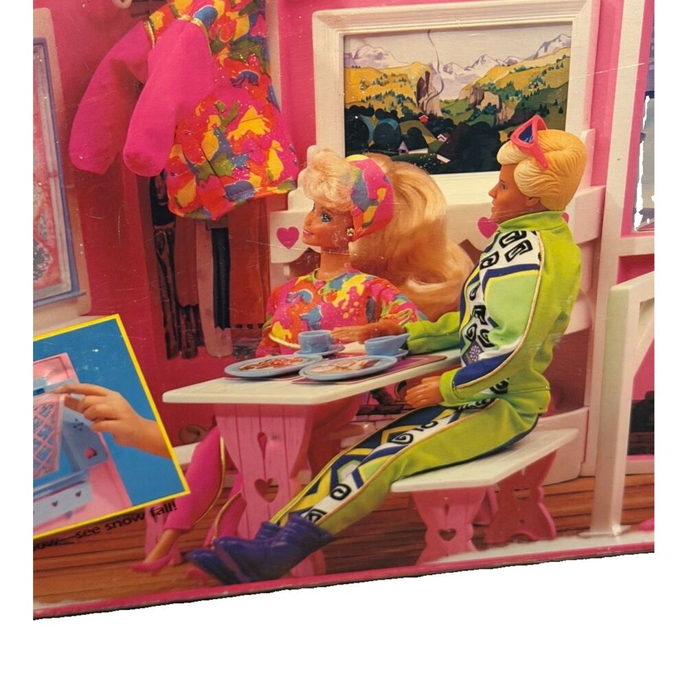 NEW SEALED IN BOX Vintage Barbie Chocolate Shop 1990 Play Set 3814/71 - Picture 15 of 16